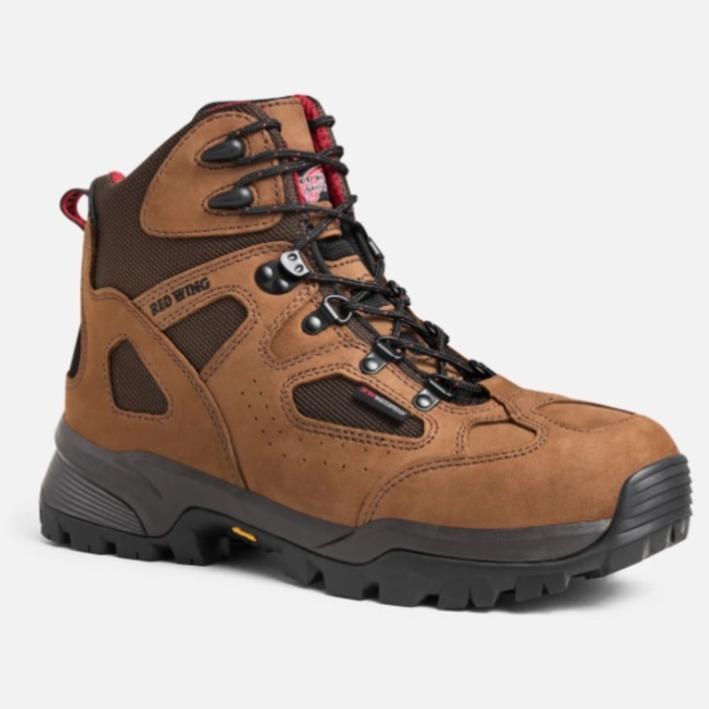 LIKE NEW Red Wing TruHiker #6674 Safety Toe Waterproof Work/Hiking Boots